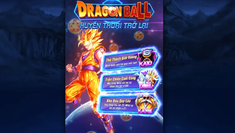 Nổ Hũ Dragon Ball Tại RikBet Săn Tìm Ngọc Rồng Nhận Quà Khủng