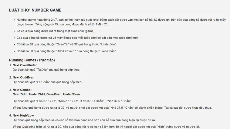 Quay Số Number Game Tại RikBet Trải Nghiệm Những Con Số May Mắn Nhận Thưởng Lớn