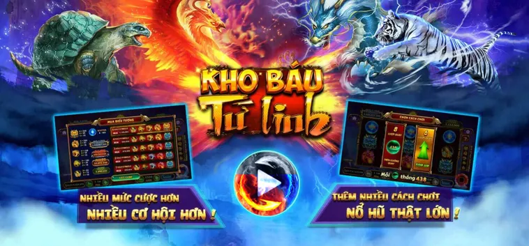 Săn Hũ Hoàng Kim Với Game Nổ Hũ Tứ Linh Tại RikBet Đỉnh Cao Nhất